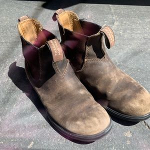 Well loved blundstones with a lot of love left